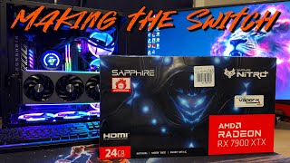 Making the Switch to AMD | Sapphire Nitro  RX 7900 XTX OC | Full Review | FSR3, Fluid Motion Frames