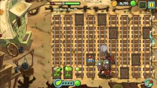 Wild West Day 20 - Plants Vs Zombie 2 Walkthrough