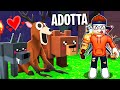 Ho adottato TUTTI GLI ANIMALI su 99 NOTTI su ROBLOX!!