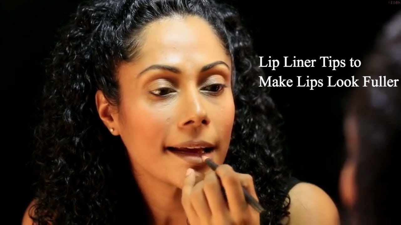 To lips fuller liner apply look how to lip make pregnancy