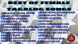 BEST OF FEMALE TAGALOG SONGS #viral #opmlovesong #tagaloglovesongs