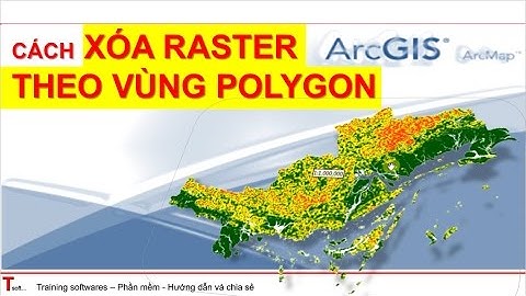 Tsoft | Hướng dẫn học ArcGIS | Xóa raster theo vùng polygon trong Arcgis