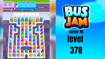 Bus jam level 378 Walkthrough Solution 