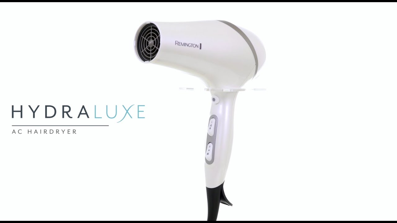 Remington Hairdryer YouTube Hydraluxe - AC8901