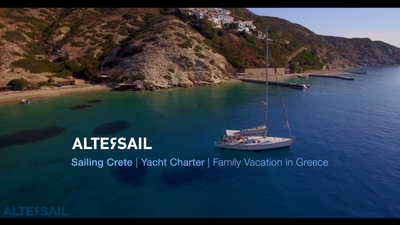 yacht charter in crete