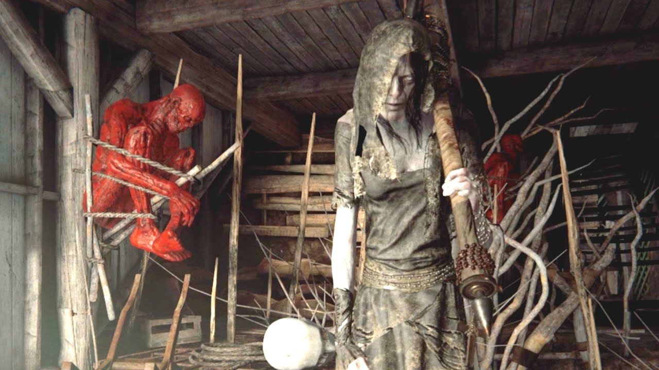 Outlast 2 - How hard would it be if Marta is in the house before Temple Gate Town Square?