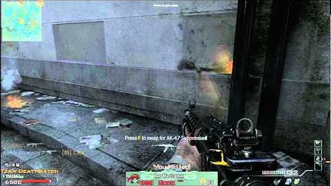 Awsome CoD MW3 Kills-Slow Motion