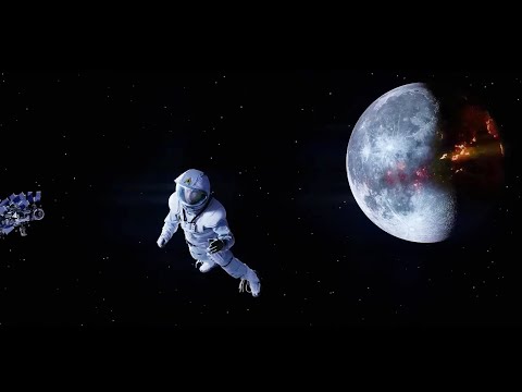 ФИЛЬМ-КАТАСТРОФА! ОГРОМНЫЙ ОБЛОМОК ЛУНЫ ЛЕТИТ НА ЗЕМЛЮ! Разлом луны. Приключения
