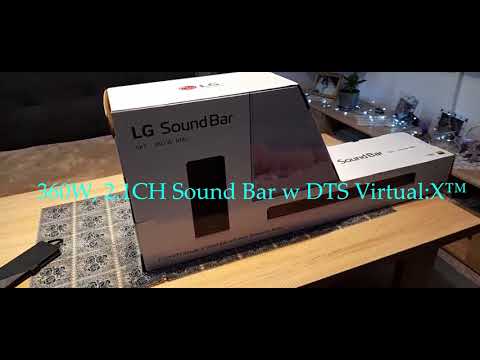 Soundbar LG SK5 360w RMS SOUND TEST