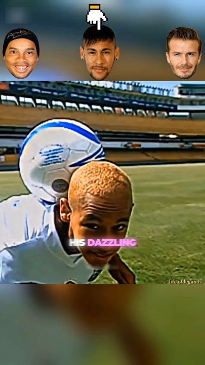 Ronaldinho & Neymar Destroy Defenders   Young David Beckham Magic | Unbelievable Skills!