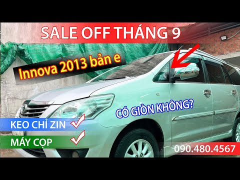 Video innova 2013 bản e chuẩn ko lỗi nhỏ .máy zin bảo hành... - youtube