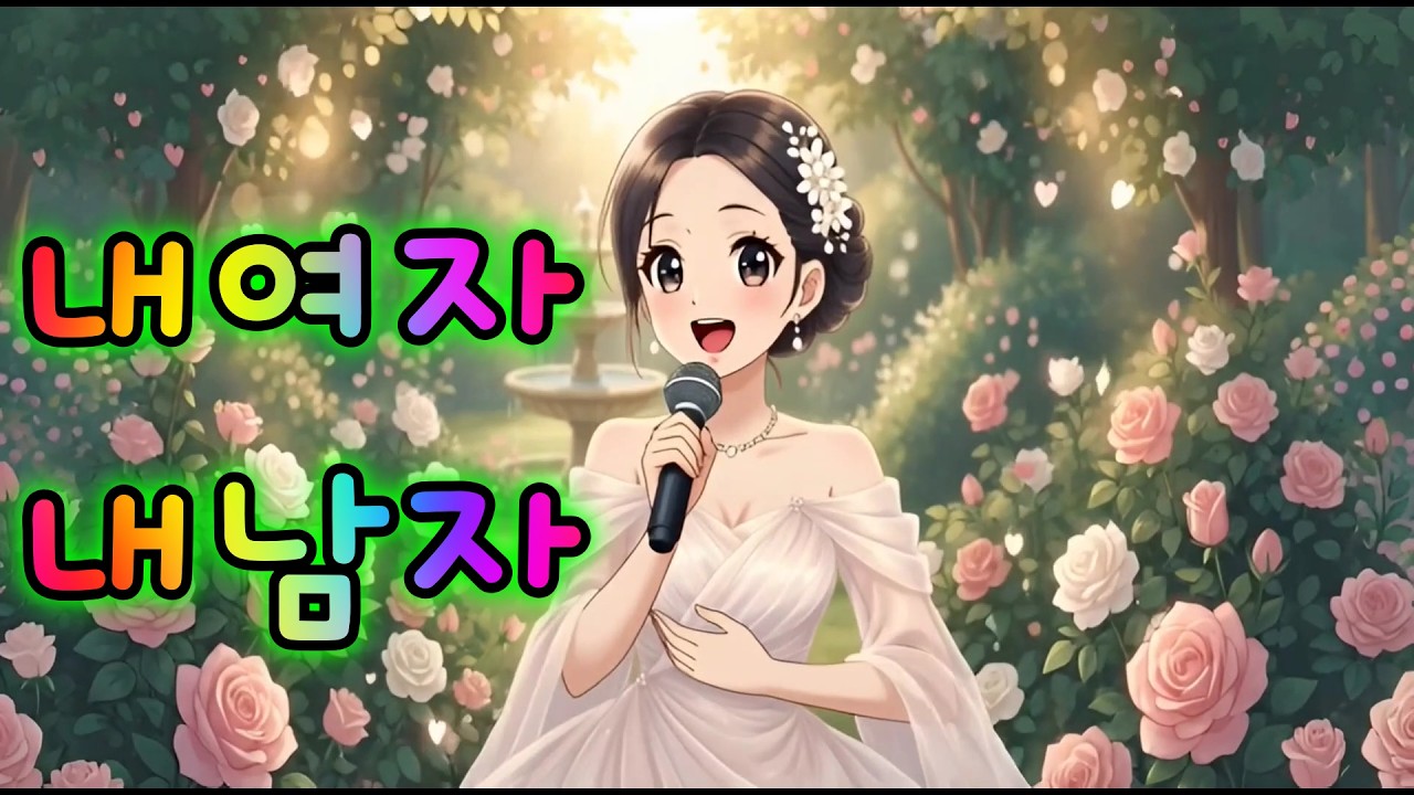 내여자 내남자 - 한달님 (Official Audio) | 평생 함께하고 싶은 소중한 사람에게 바치는 노래 | 트로트 | 감성트로트 | 트로트여가수