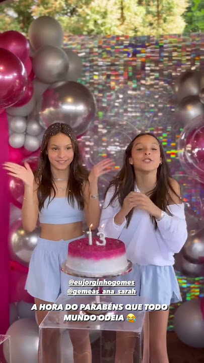 Se inscreve no canal ❤️ #foryou #shortsviral #gemeas #gemeasvivi #vaiprofycaramba #aniversario