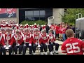 Here comes the UW Marching Band!