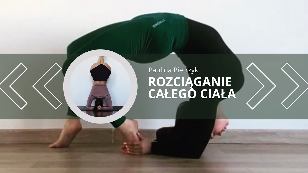Rozciąganie całego ciała dla każdego - trening na bazie jogi