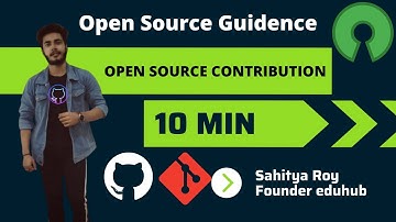 How to contribute to open source within 10 minutes  basic overview of open source contribution