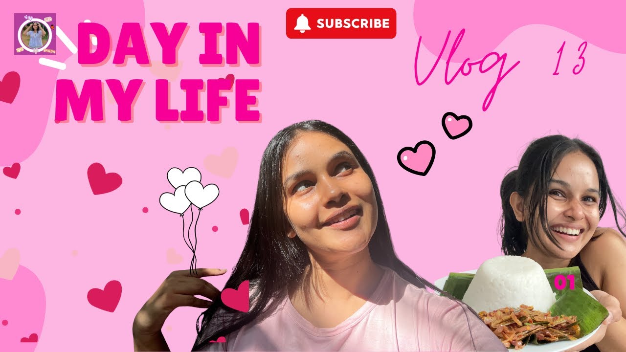 මම දවස ගත කරපු හැටි💁‍♀️ | 13 vlog| කෑම හැදුවා 👩‍🍳♥️| skin care 🌸🫶