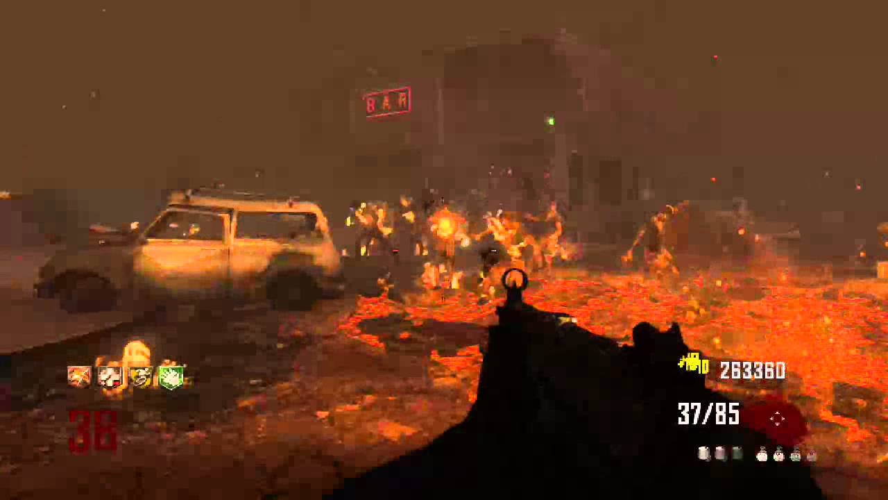 Black Ops 2 Town Survival High Round 38 YouTube