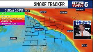 Saturday evening weather update