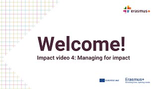 Impact and the Erasmus+ Programme - Managing for Impact (4)