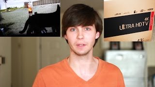 LG 43UF6400 43″ 4K Ultra HD 2160p 120Hz LED HDTV (4K x 2K) LG 43 inch 4K UHD TV Unboxing and Review!