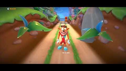 Crash Bandicoot: On The Run ! - Runner Crash Skin Gameplay