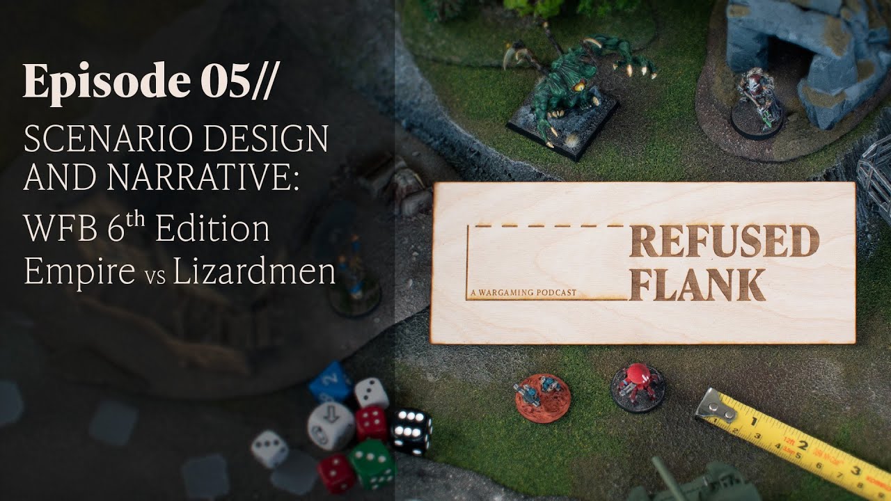 RF05 // Scenario Design and Narrative // Empire vs Lizardmen // Warhammer Fantasy 6th Ed