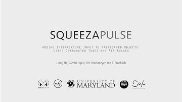 SqueezaPulse: Adding Interactive Input to Fabricated Objects Using Corrugated Tubes and Air Pulses