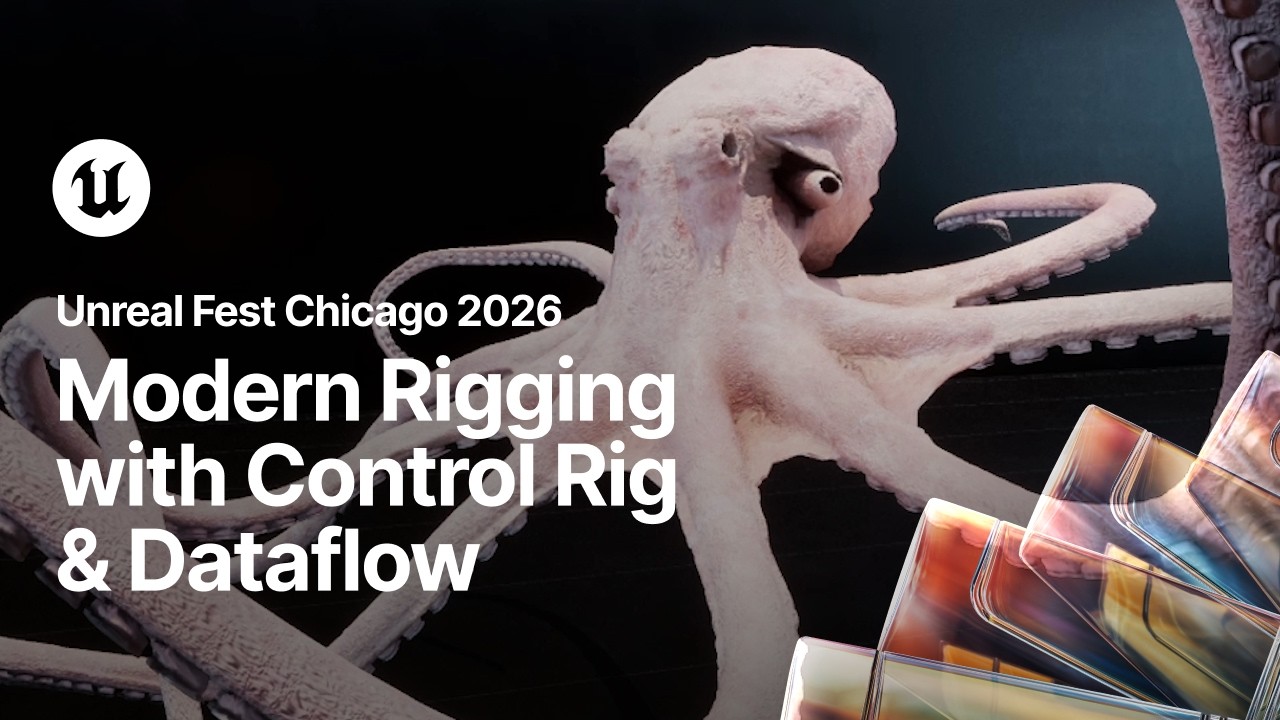 Build It in Engine: Modern Rigging with Control Rig & Dataflow | Unreal Fest Chicago 2026