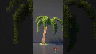 Minecraft | Realistic Custom Tree (Foxtail Palm) #minecraftbuilding