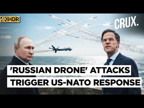 US Spy Plane Patrols Black Sea After Ship Strikes as NATO Assets Track 'Russian Drones' | 4K