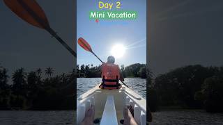 Day 2 | Mini Vacation 🛶🍧🛵🌊 #travelchronicles#sweetreats#fishthalilove#Scoopsandsea#kayak