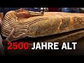 Archäologen öffnen 2500 Jahre Alten Mumiensarg Und Machen Einen Spektakulären Fund