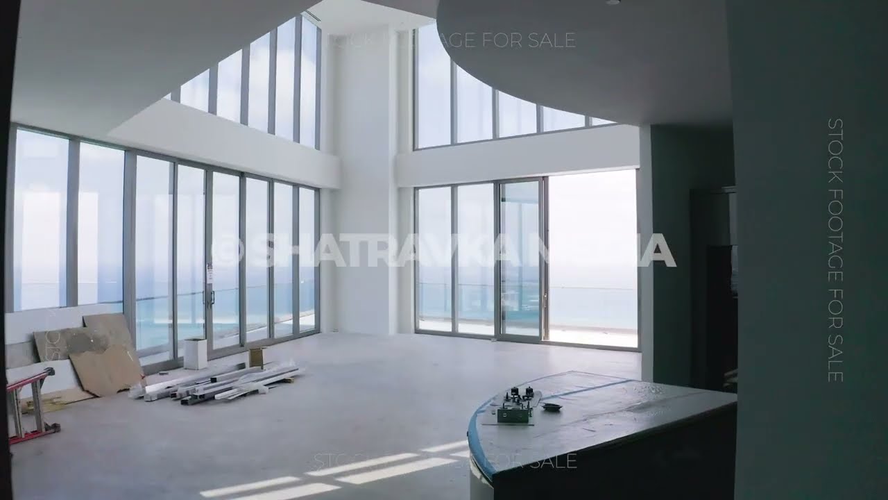 Armani Casa Luxury Penthouse Sunny Isles Beach Aerial Stock Footage  (April 2021)