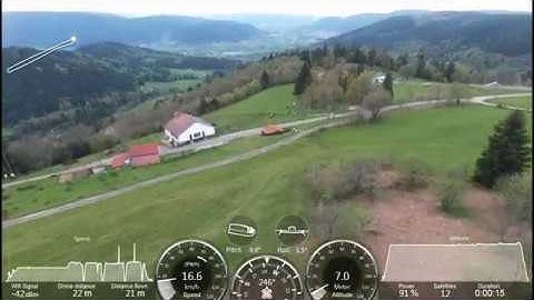 Range test Bebop 2 + Skycontroller 2 : 4183 m !