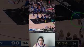 Stephon Castle báo quá #BLVCuongDinh #CD16 #CuongDinh16 #Spurs #Knicks #NBAFinals