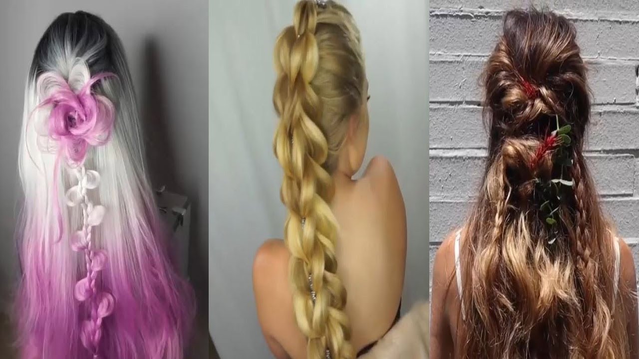 top 10 amazing hairstyles for partyfunction 🌺 easy