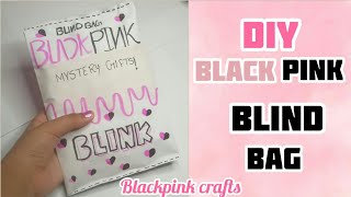 DIY Blackpink Squishy Blind Bag / how to make Blackpink 💗 Blind Bag / Blackpink craft