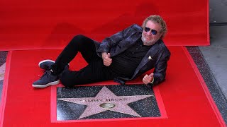 Sammy Hagar honored with a star on the Hollywood Walk of Fame Details