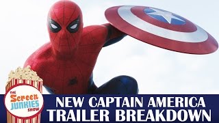 Captain America: Civil War Final Trailer Breakdown - Spider-Man Revealed!