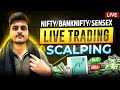 LIVE NIFTY &amp; SENSEX TRADING || SCALPING 24 SEP