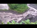 Lahar along Colima Volcano, Mexico