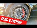 How to Install S550 6 Piston Brakes on an S197-The Cheap(er) BBK