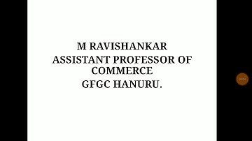 GST registration class for VI SEM BCOM by ravishankar