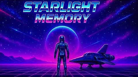Starlight Memory 🌌 | Epic Spacesynth Track | 80s Retro Spacewave Journey