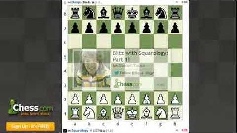 LIVE Chess Commentary: Blitz with Squarology | Part 1!