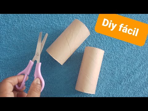 Easy Paper Snowflake Tutorial /Toilet Paper Roll Winter Ornaments / Recycling Decorations DIY