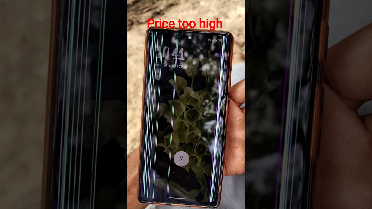 Google pixel 6 5g display price