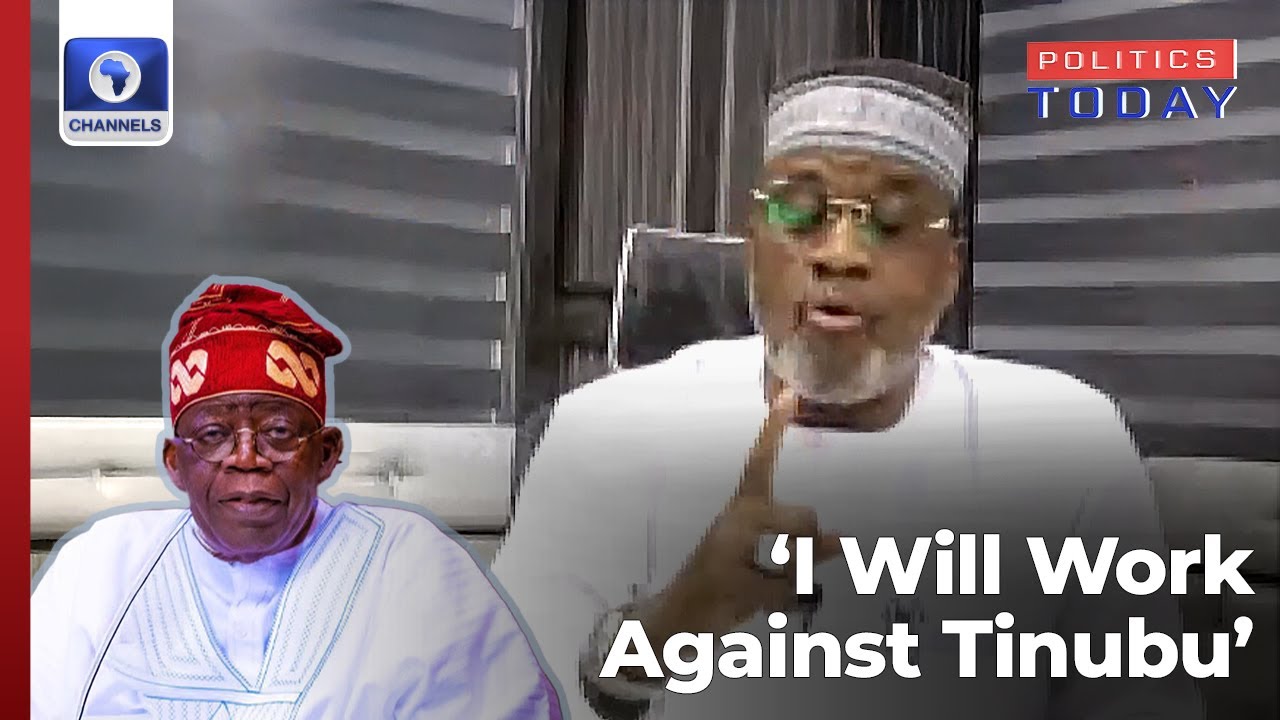 2027 Polls: Marafa Vows To Work Against President Tinubu
