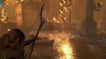 Rise of the Tomb Raider FX 8350@4.5GHZ R9 280X MSI AFTERBURNER + CPU CLOCKS